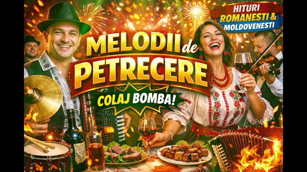 MUZICĂ DE PETRECERE 2026 🔥 #2 Party | Colaj de Viață (Joc &icirc;n Sat) 🍷 Hituri de Ascultare 25 MIN 