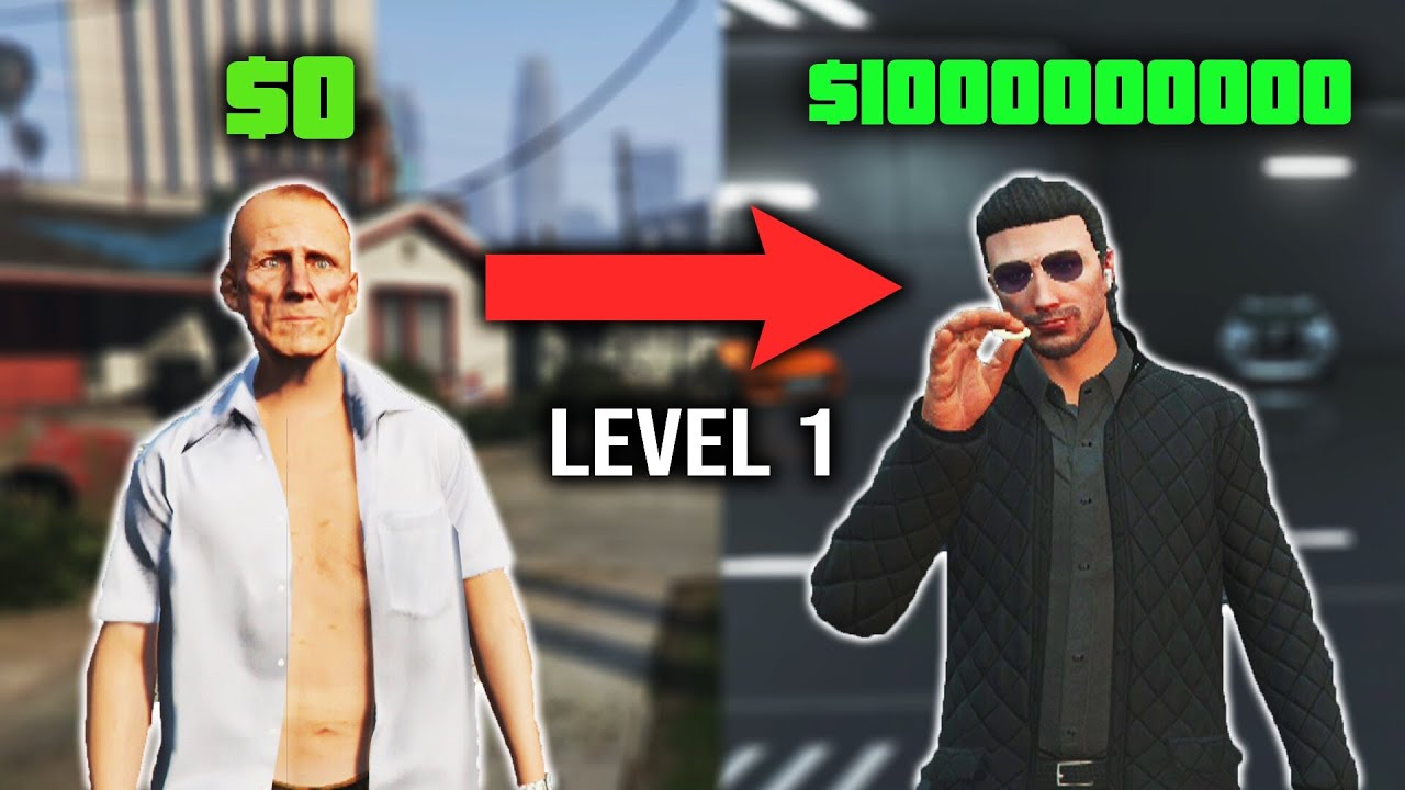 Я потратил 24 часа, чтобы разбогатеть в GTA 5 Online (с 1-го уровня)