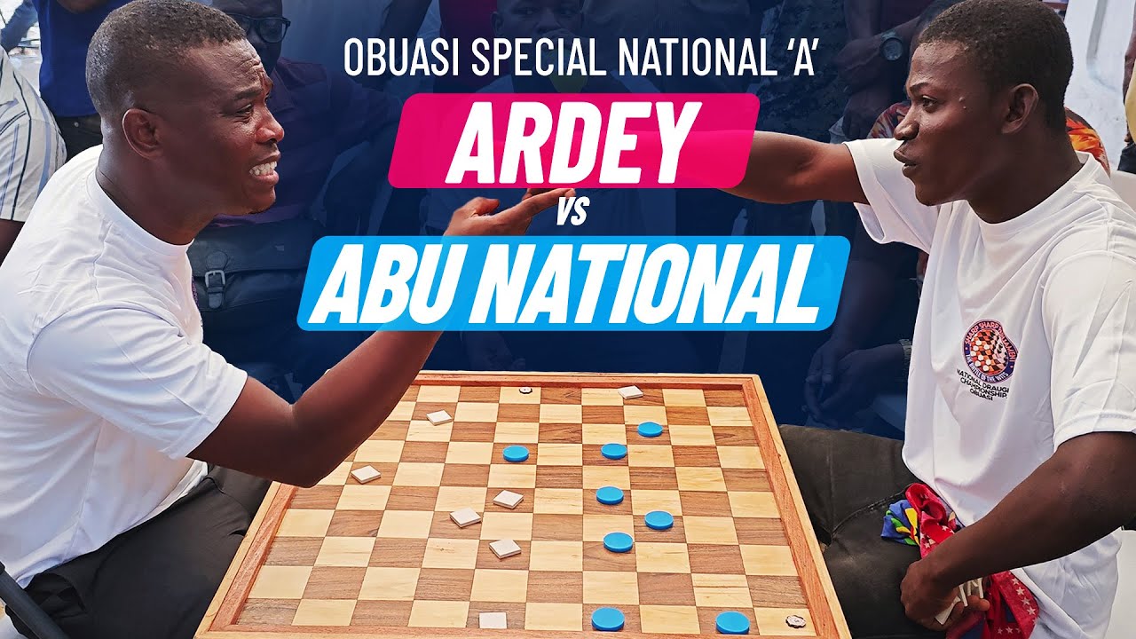 Abu National vs Ardey - Obuasi Special National 'A' Draughts Competition - Group C