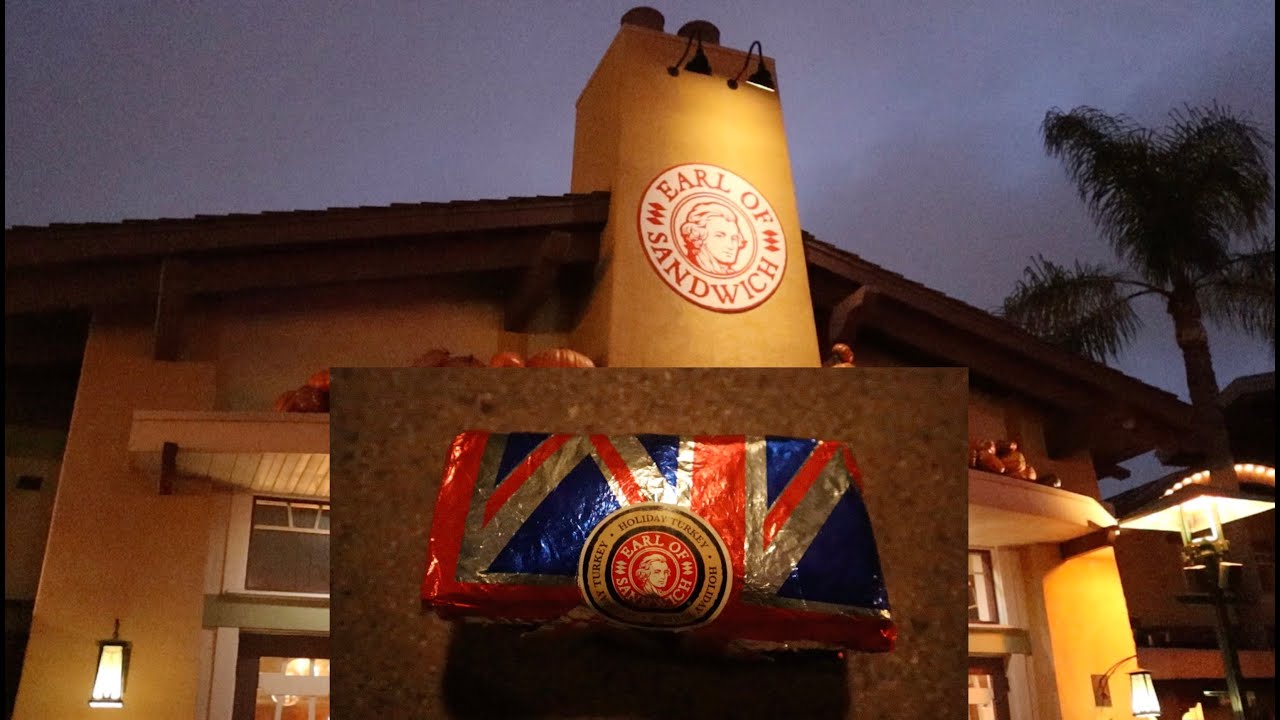 Mealtime at Disneyland (Earl of Sandwich, Holiday Turkey)