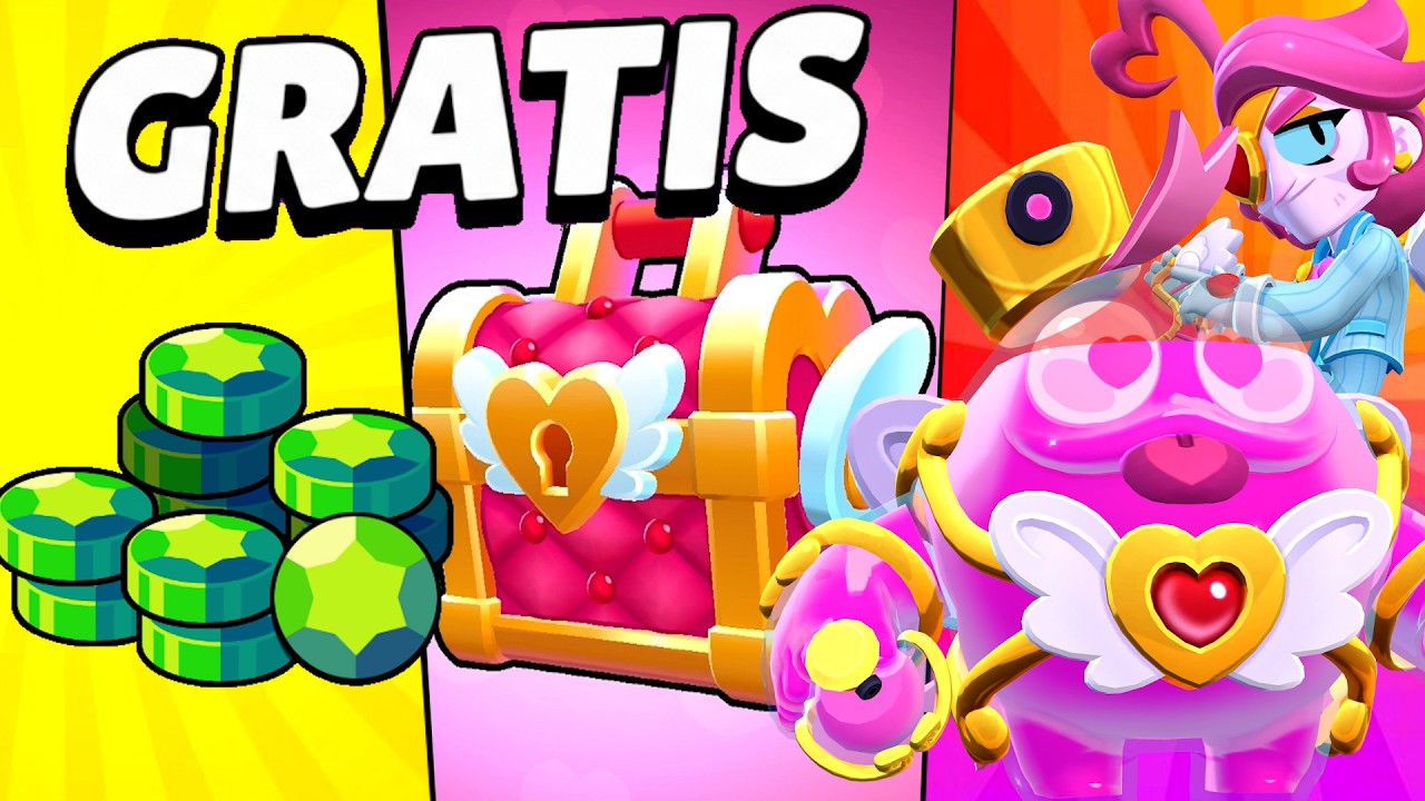 HOY SE LANZA EL NUEVO PASE DE BRAWLENTINE😍NUEVOS BOSSES, CAJAS DEL AMOR y 10 GEMAS GRATIS !!