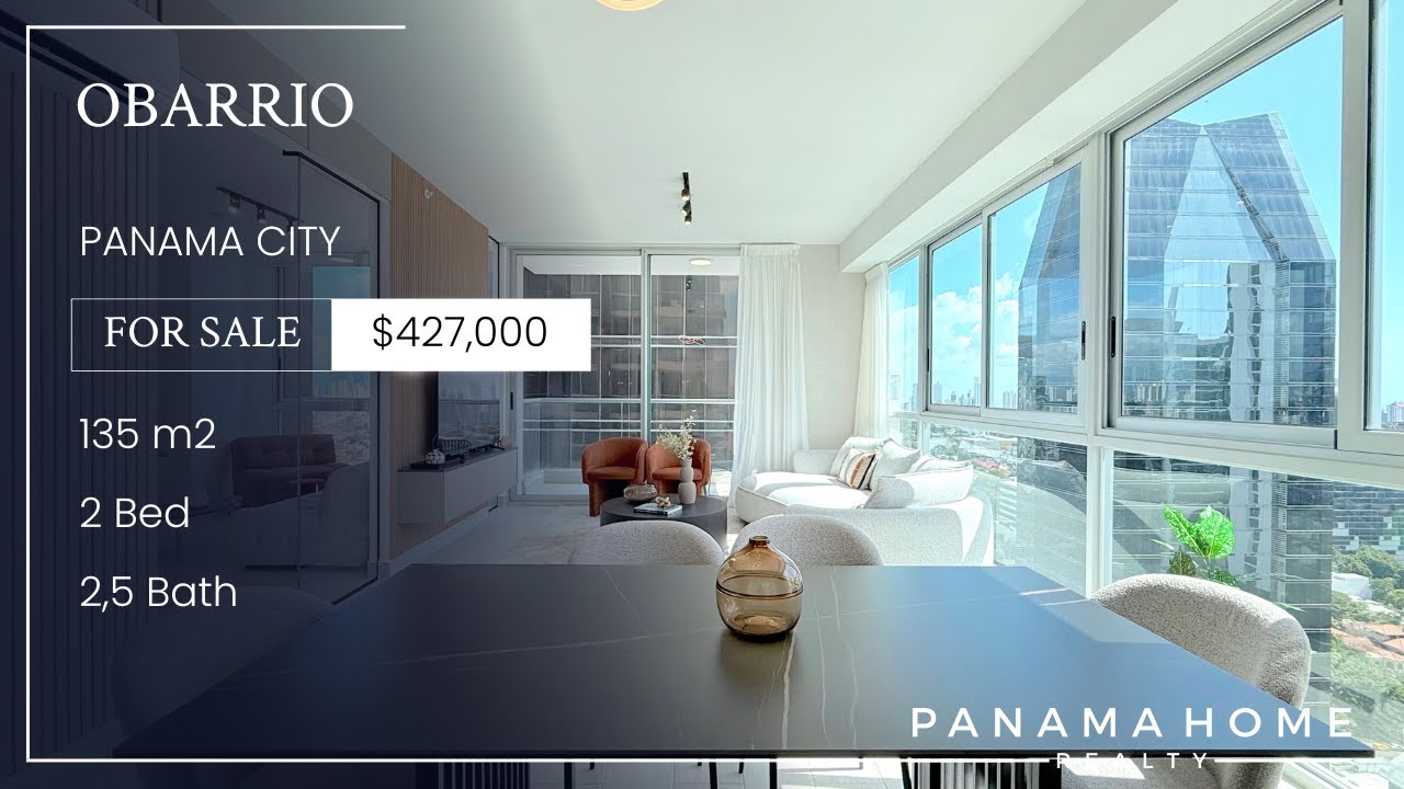 $427,000 Spectacular Apartment in Obarrio Available for Sale