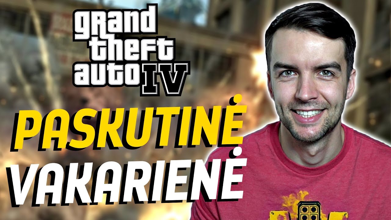 PAGALIAU ŽAIDIMO PABAIGA! | Grand Theft Auto IV #6 Finalas