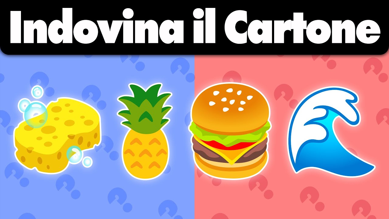 Indovina il Cartone Animato dalle Emoji | Quiz Cartoni Animati