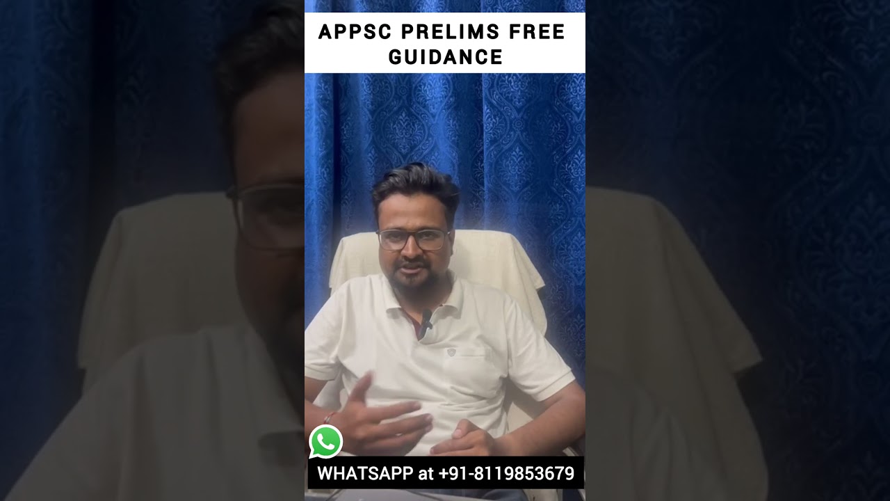 APPSC FREE GUIDANCE I APPSC-CCE (PRELIMS) #appsc