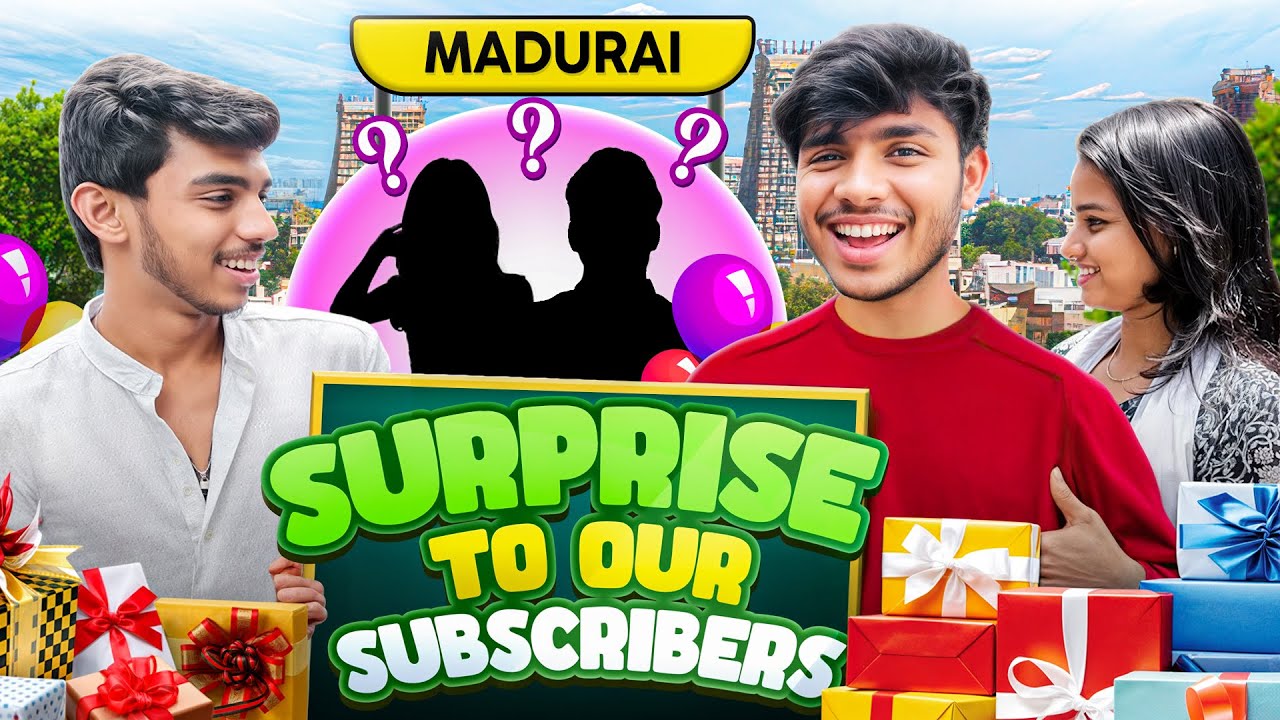 Surprising Fans at Their Home! 😍#vlog #subscribers  #madurai