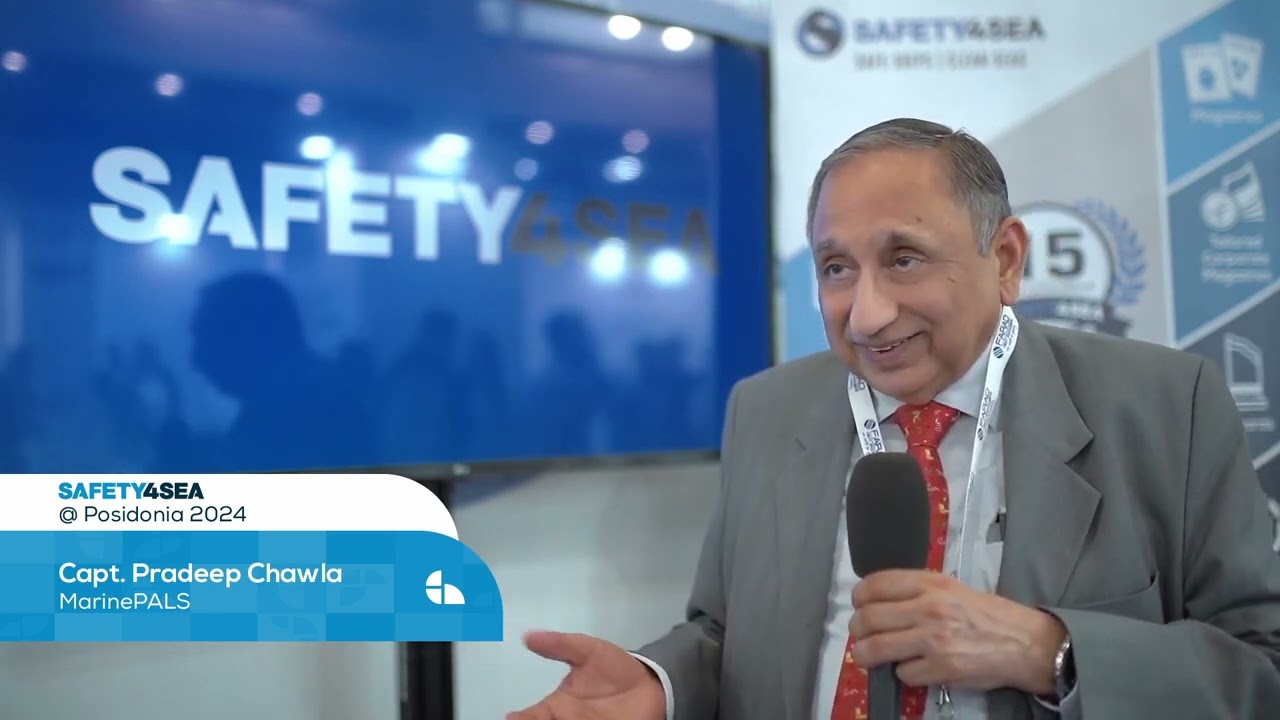 Posidonia 2024  Capt. Pradeep Chawla, MarinePALS