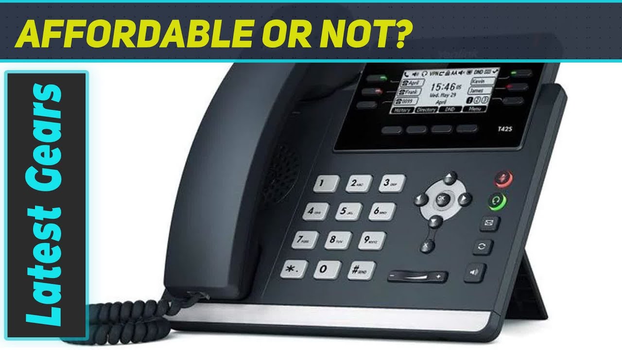 Yealink SIP-T42S IP Phone – The Best Business Phone for Superior Performance