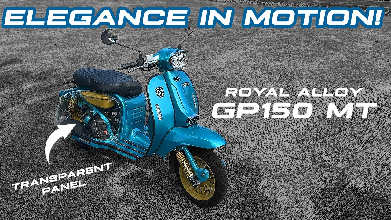 Полный обзор мотоцикла Royal Alloy GP 150 MT | Элегантность в движении