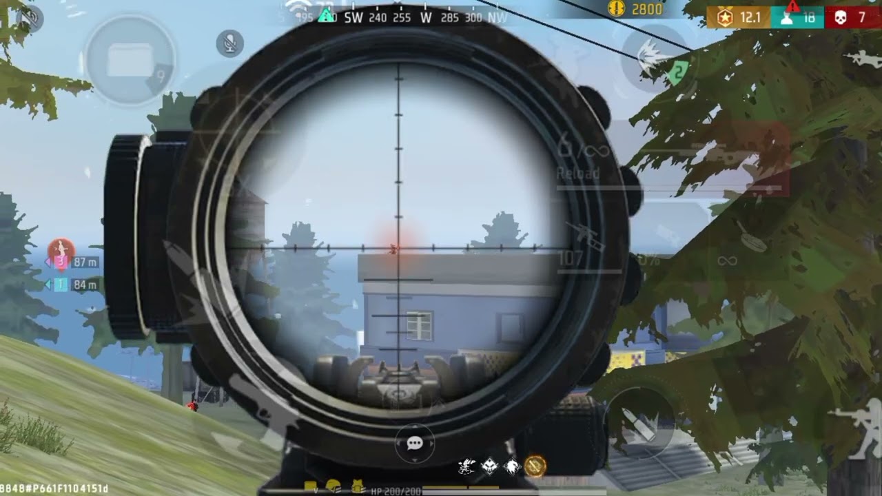 Free fire Sniper Gameplay! FREE fire Esport Grinding 💥