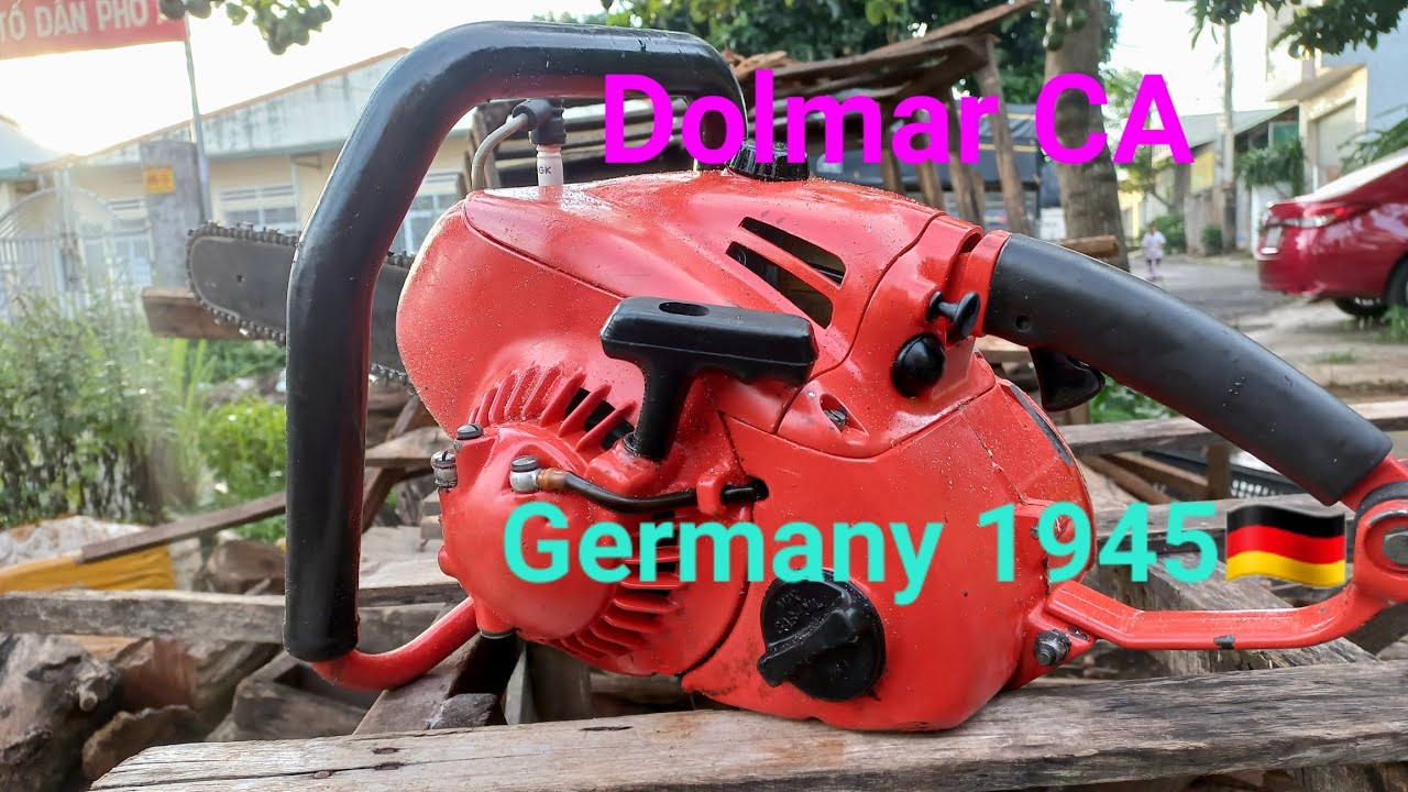 dolmar CA gasoline saw made in Germany 1945