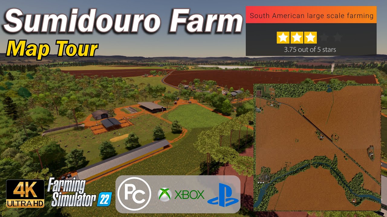 Sumidouro Farm | Map Tour | Farming Simulator 22