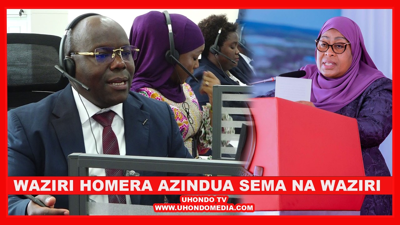 WAZIRI HOMERA AZINDUA SEMA NA WAZIRI /ATOA TAMKO ZITO KUHUSU KATIBA MPYA