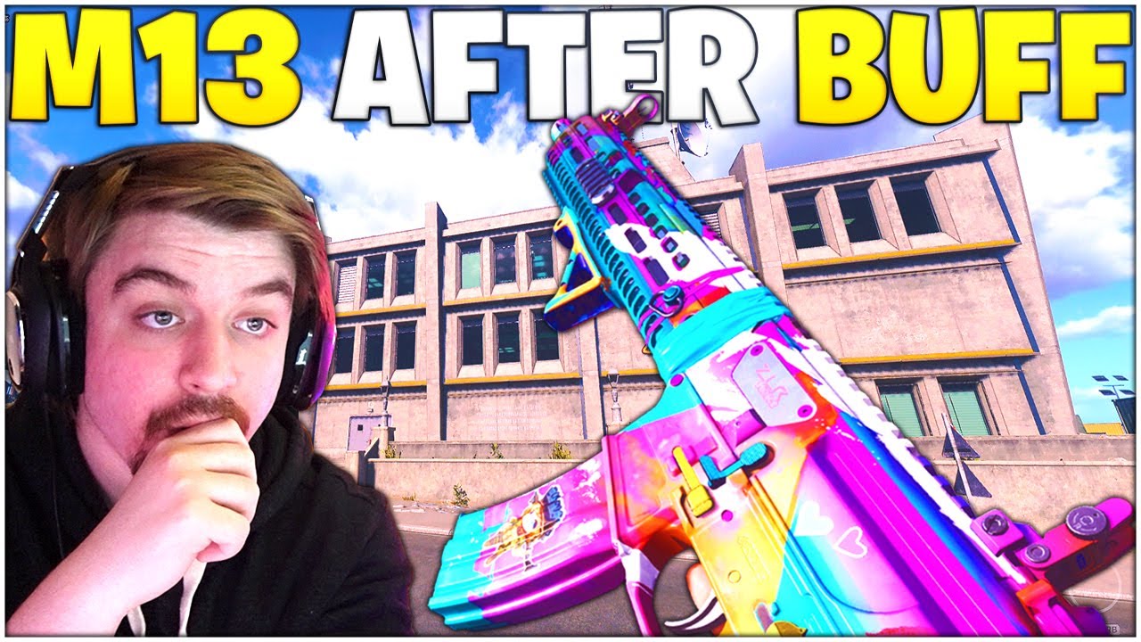 The BUFFED M13 On Alcatraz - Is It Any Good Now? *Best M13 Setup* (Rebirth Island - Warzone)