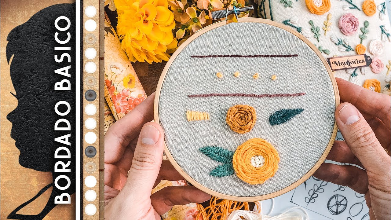 Aprende a bordar para tus álbumes de scrapbook