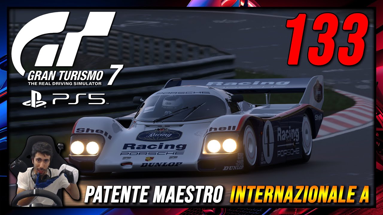 Patente Maestro Internazionale A! Che Schifo! Gran Turismo 7 Let's Play ITA #133 - PS5 Fanatec GT DD