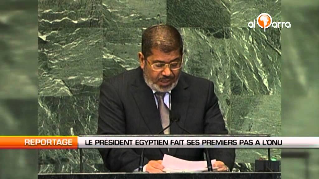 Le président égyptien fait ses premiers pas à l'ONU