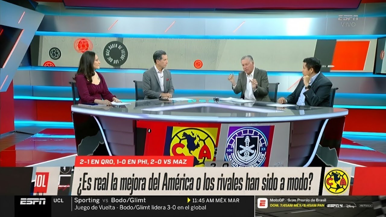 Reporte De América : ¿Es real la mejora del América o los rivales han sido a modo?