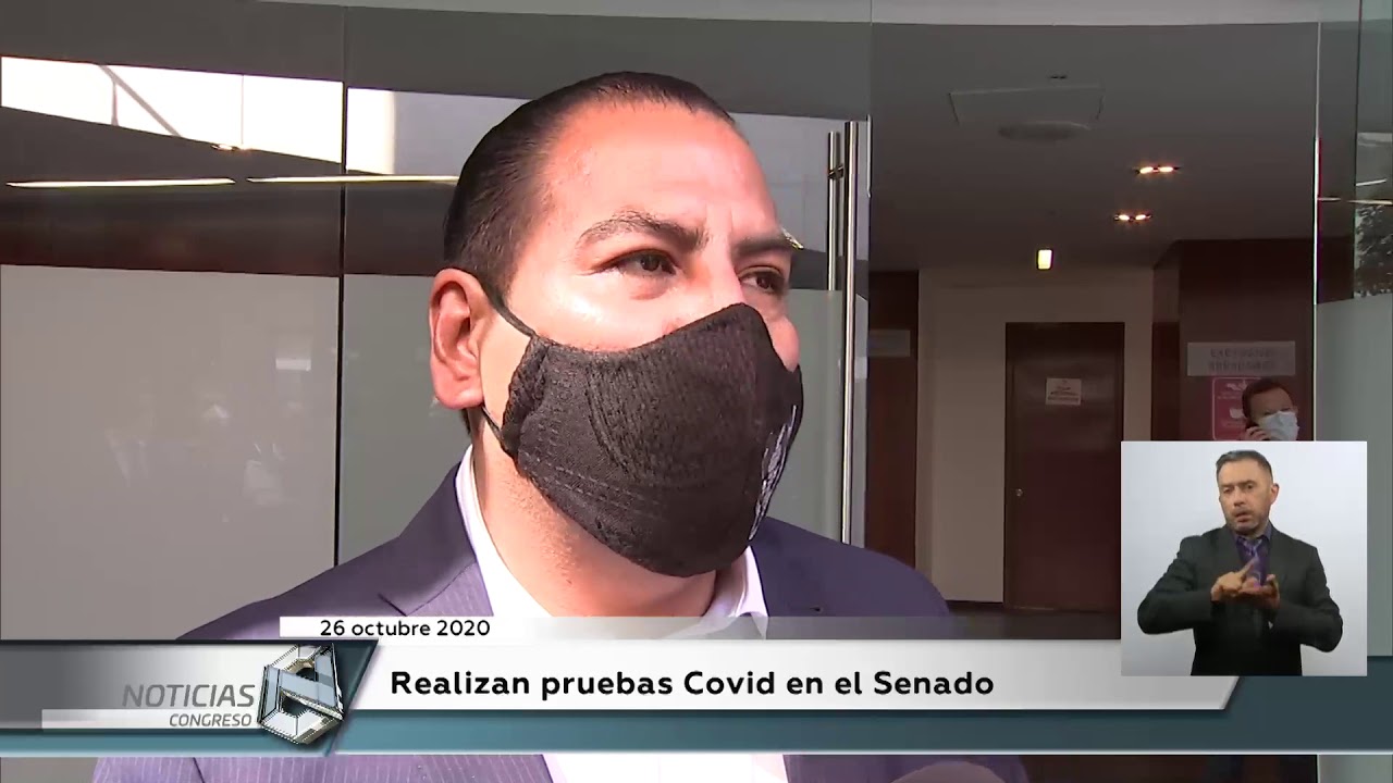 Realizan pruebas Covid en el Senado