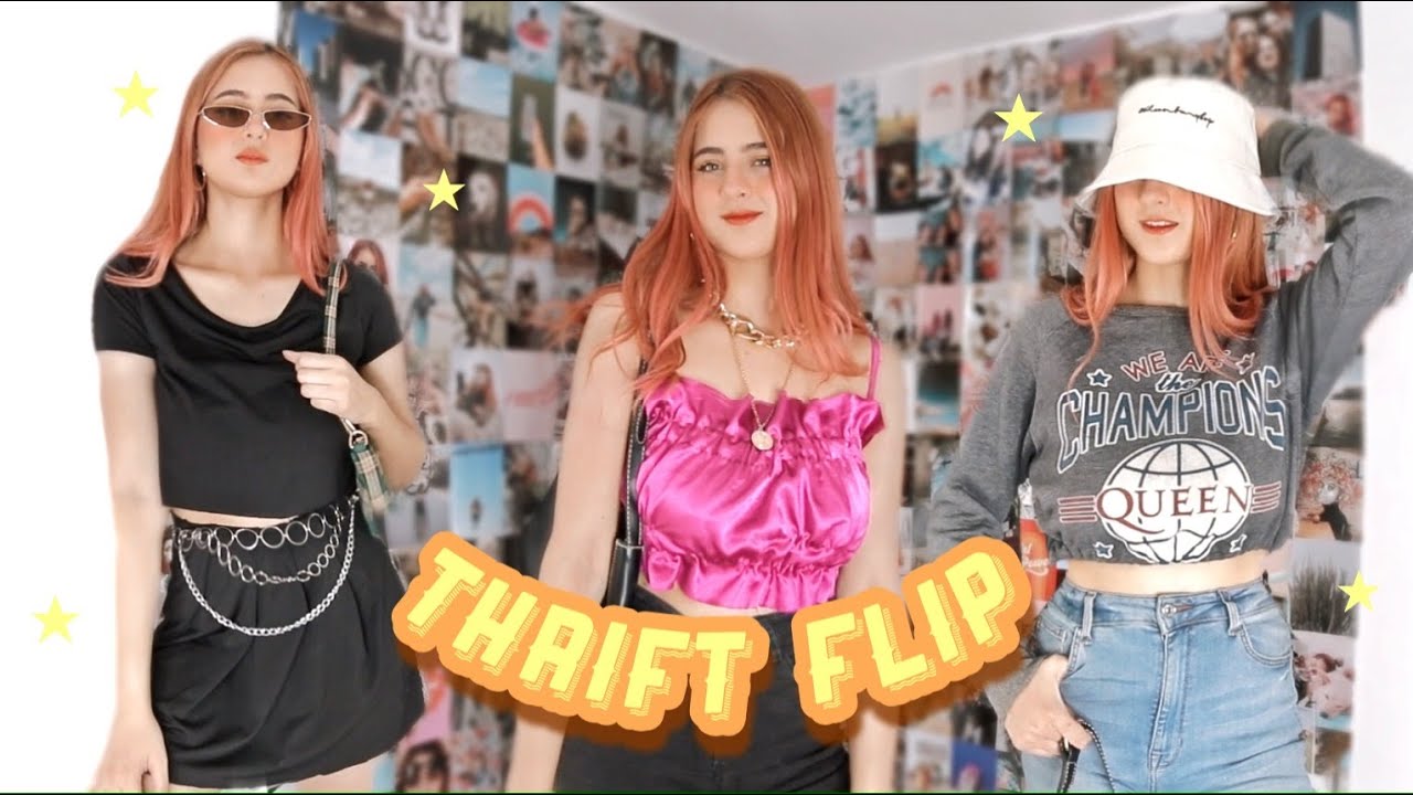 Thrift flip- Rediseñando ropa vieja de mi closet
