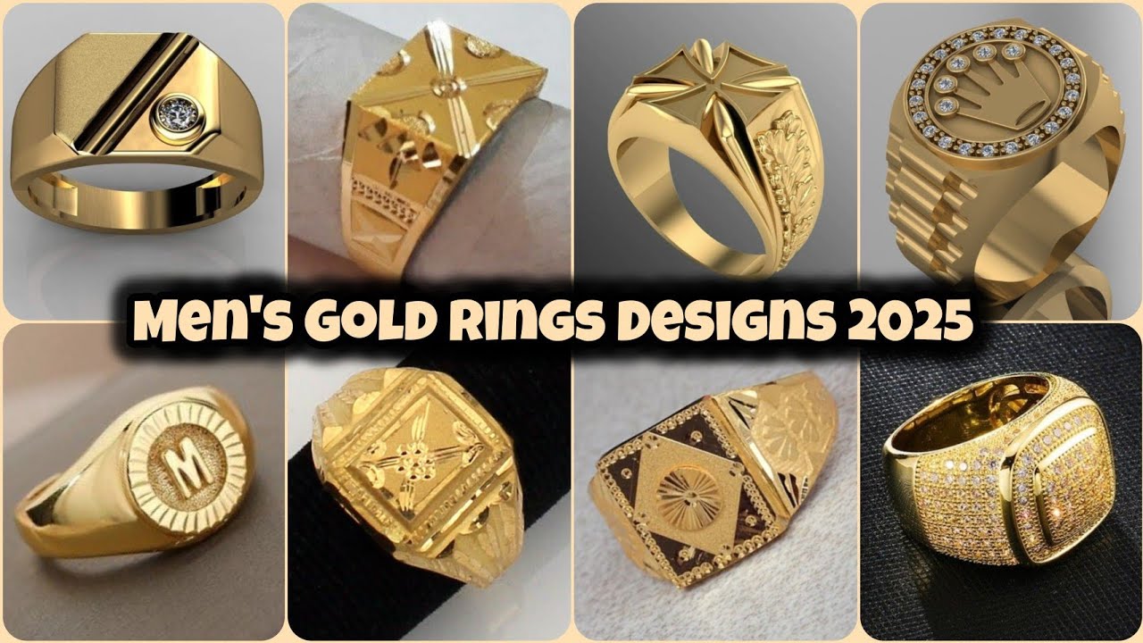 Gold Rings Designs for Men | Latest Gold Ring Designs 2025