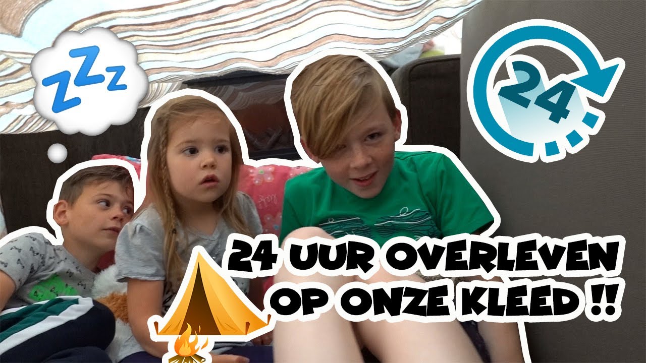 24 UUR OP ONS KLEED OVERLEVEN !! - De Bakkertjes #