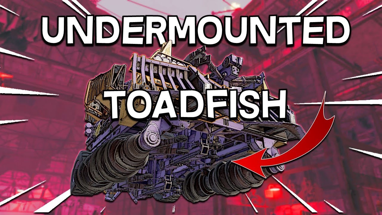 Undermounted Toadfish Monster -- Crossout