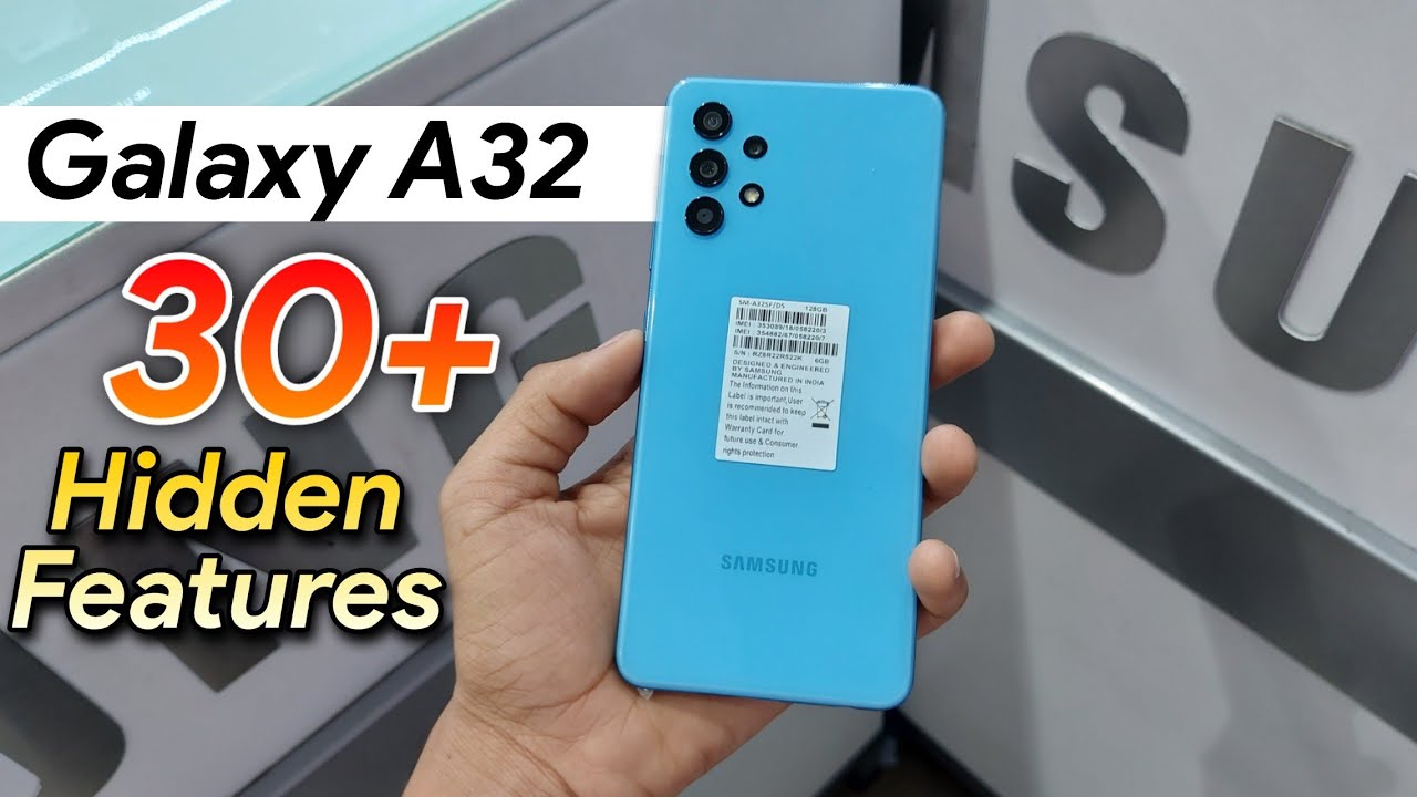 Samsung Galaxy A32 : 30+ Tips And Tricks | Samsung Galaxy A32 30+ Hidden Features | Galaxy A32