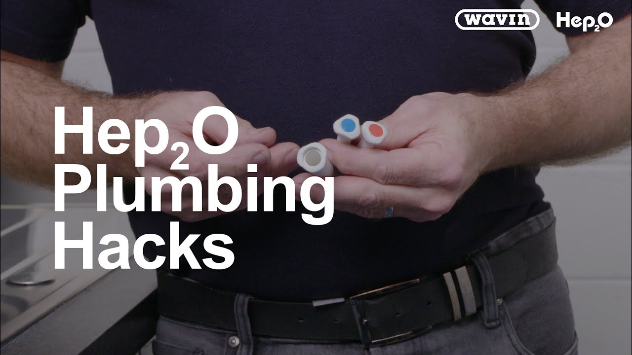 Wavin Pipe Hacks: Using blanking pegs to cap off a fitting