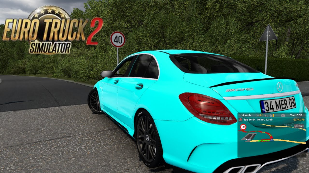 Mercedes-AMG-GTR 2017 | Euro Truck Simulator 2 Mods