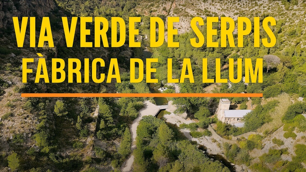 Via verde de Serpis, Fàbrica de la Llum o Fabrica de L'Infern (medio del camino 2)