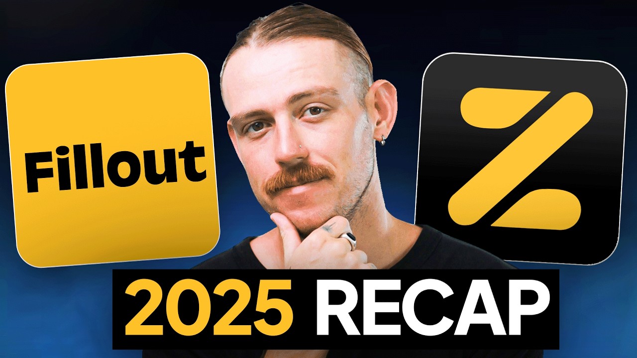Лучшие обновления Fillout и Zite 2025 года (формы, рабочие процессы и приложения без кода)