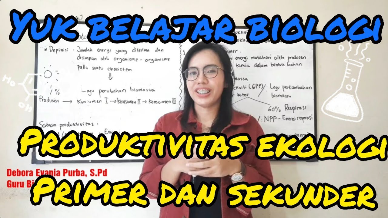 Biologi ekologi : Produktivitas Primer dan Produktivitas sekunder