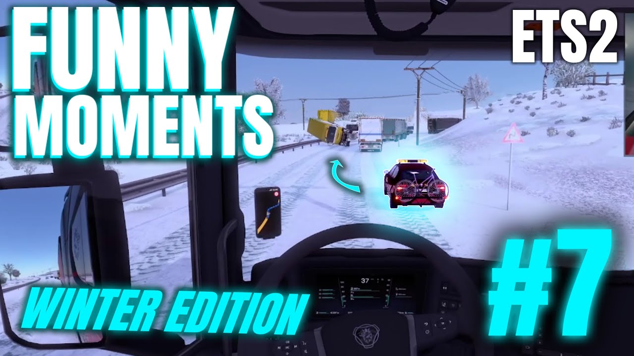 Best IDIOTS on the road & Funny Moments! | ETS2MP - #7
