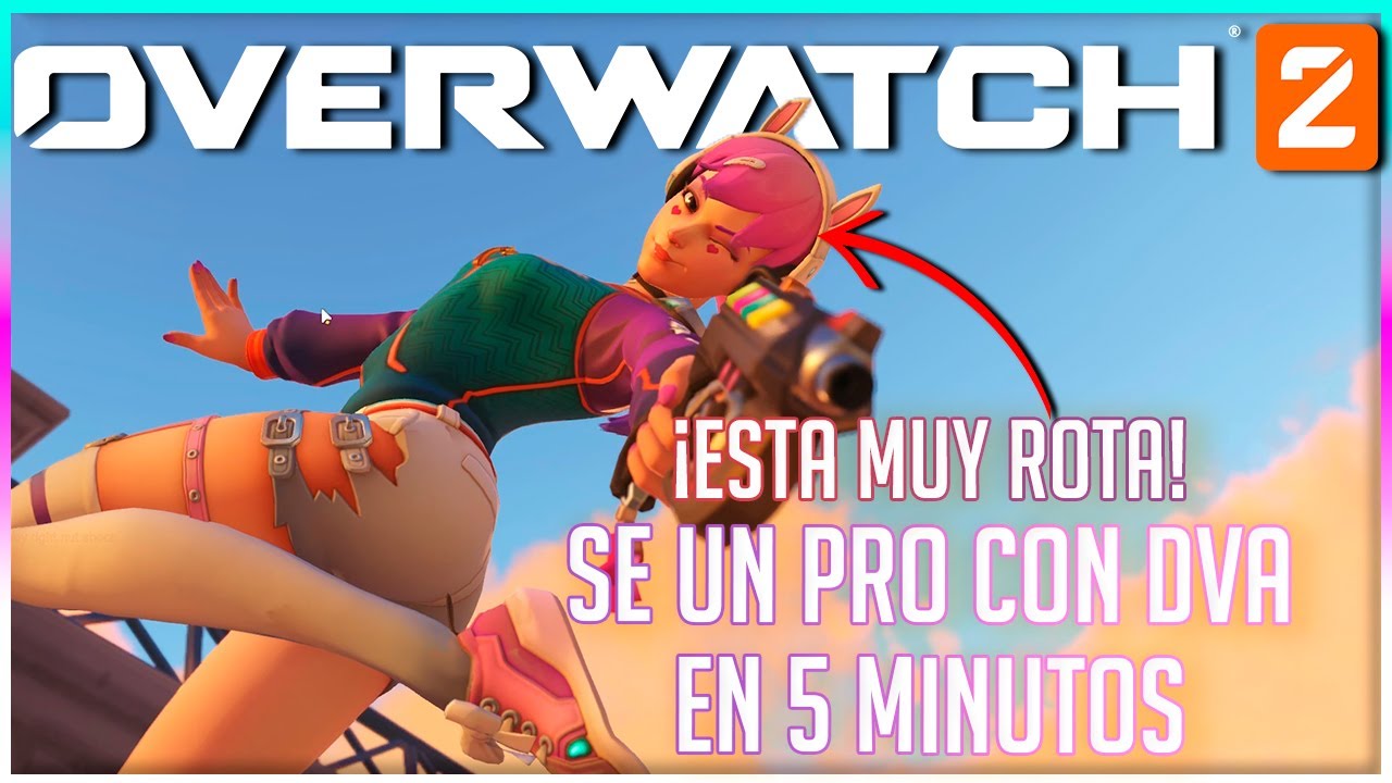COMO JUGAR DVA OVERWATCH 2 GUIA PARA PRINCIPIANTES en 5 minutos