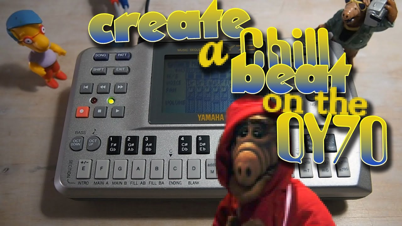 Create a Chill Beat on the QY70