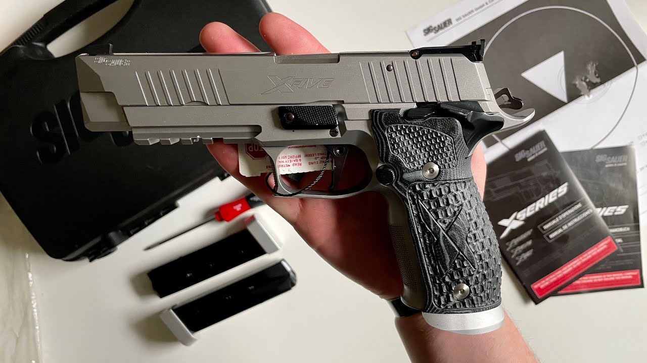 Unboxing - Sig Sauer [Germany] P226 X-Five Supermatch