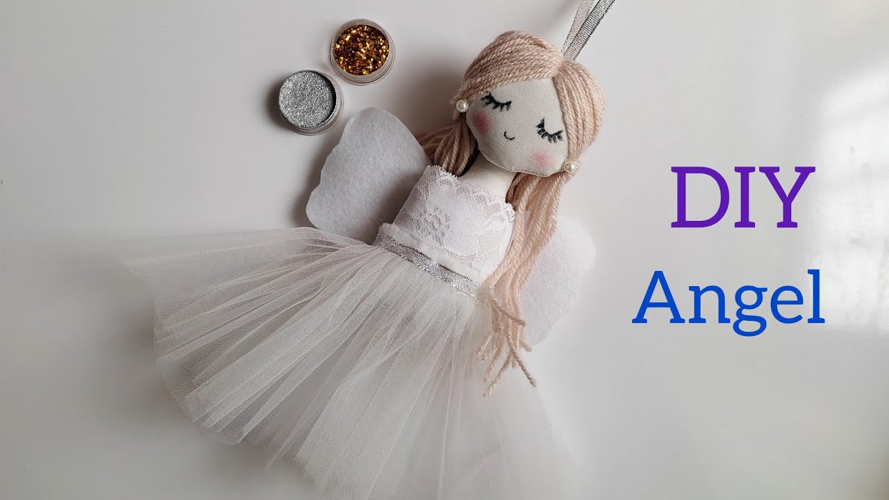 Christmas Angel Doll DIY Easy/Free Pattern