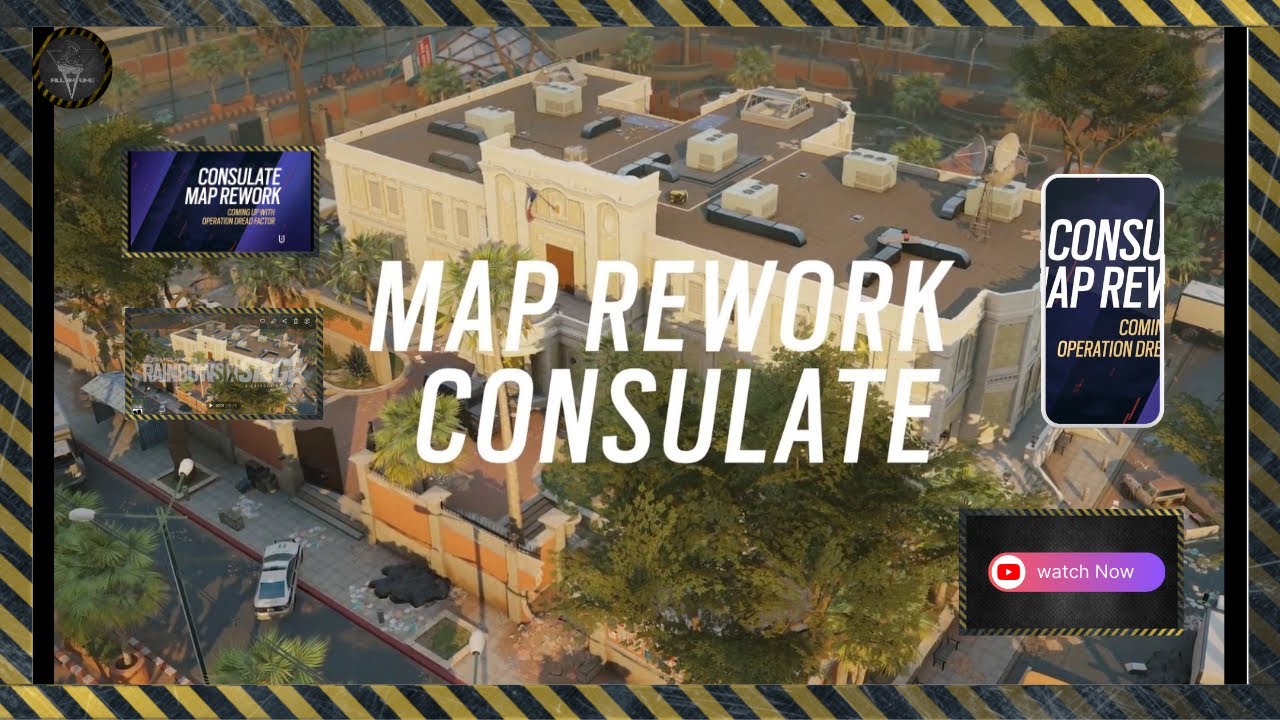 Rainbow Six Siege: Consulate Map Rework Trailer