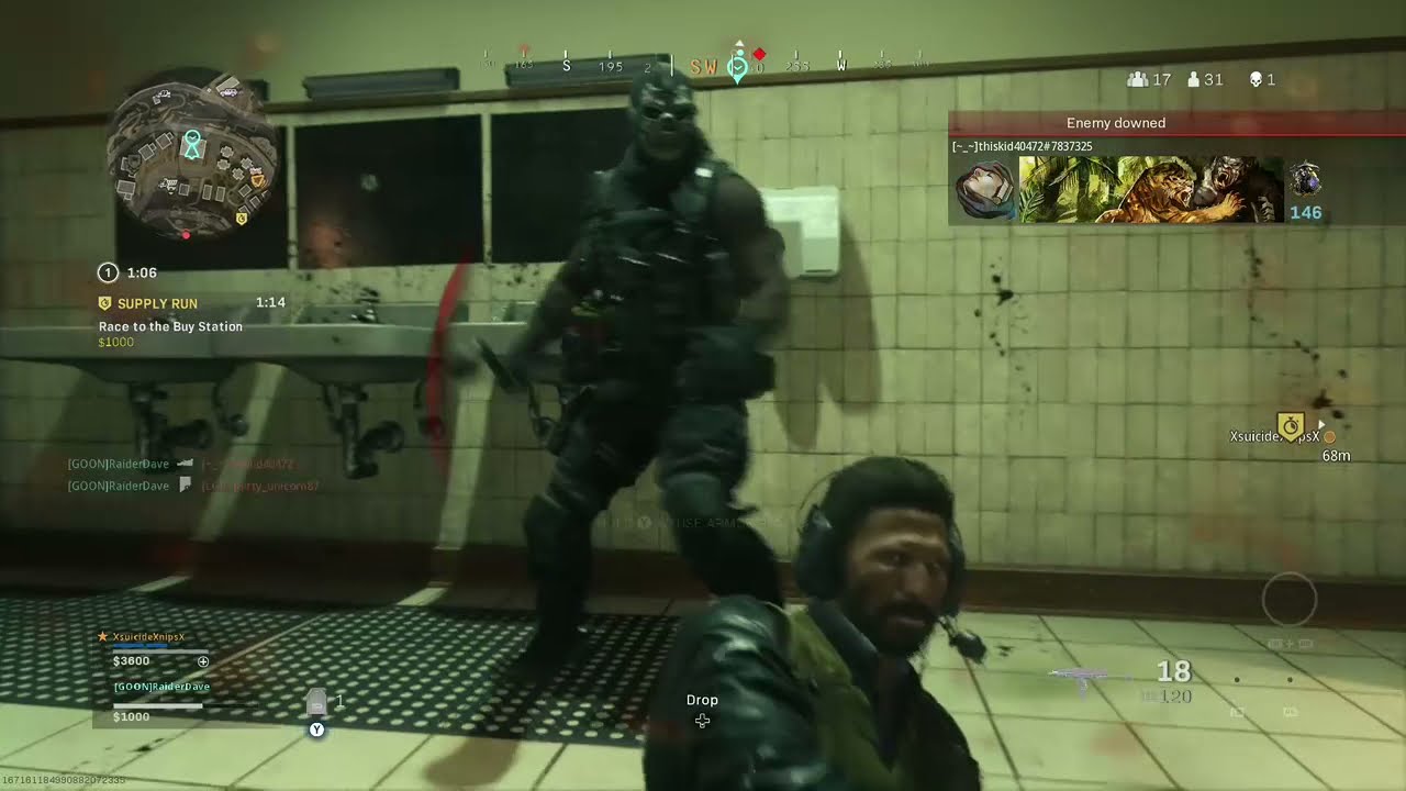 Mace to the face double execution