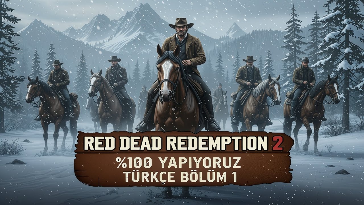 RED DEAD REDEMPTION 2 %100 TÜRKÇE BÖLÜM 1 #rdr2 #reddeadredemption2 #arthurmorgan