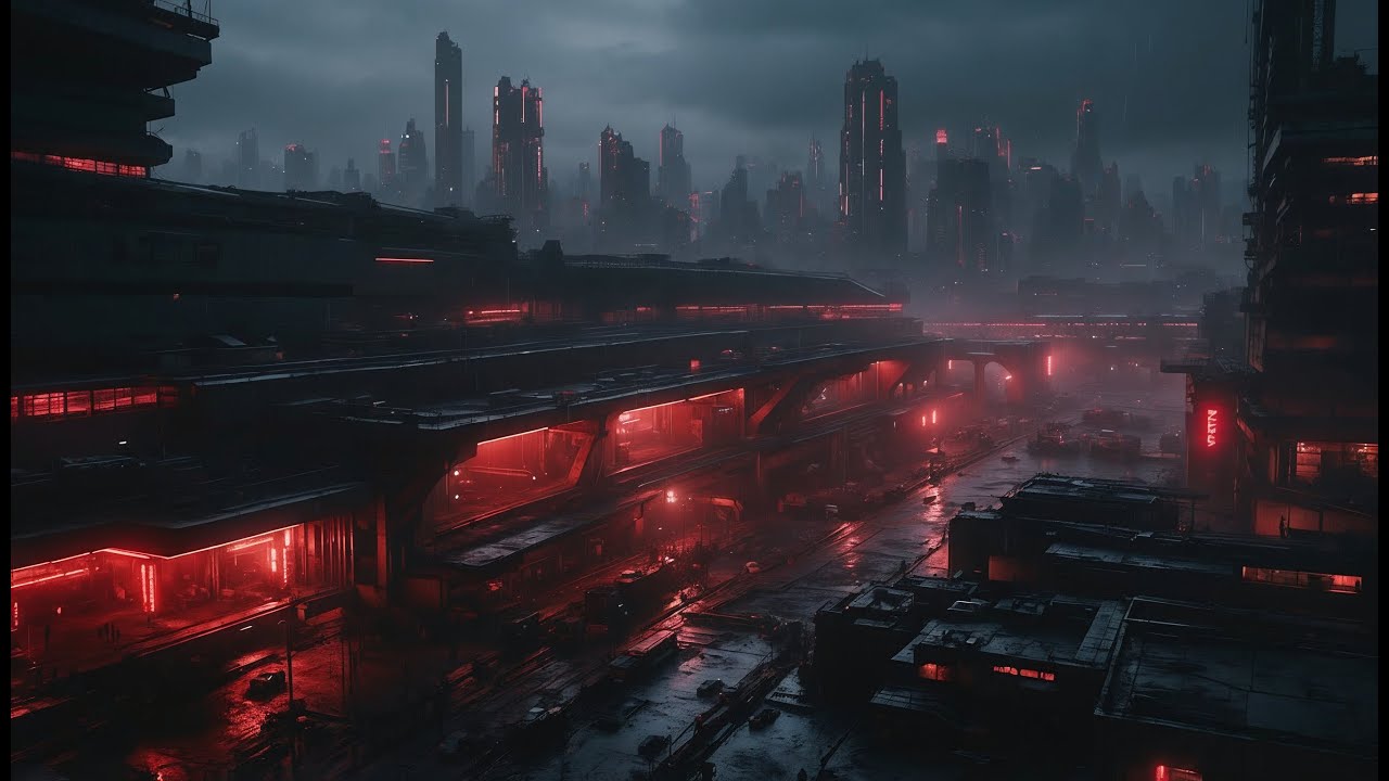 Post-apocalyptic ambient drenched in rain - Perfect for drifting through the end of the world