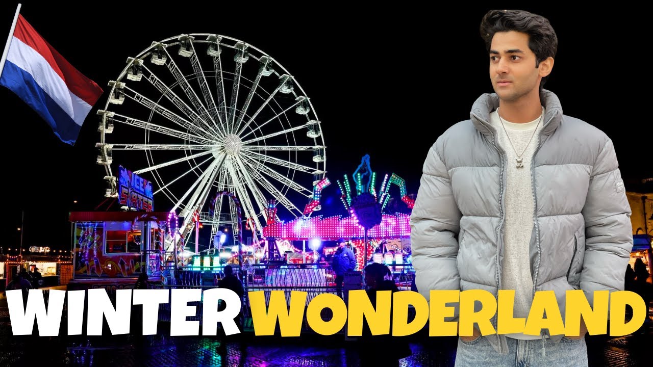 Winter Wonderland In Netherlands ⛄️ | Magical Lights & Decoration 😱