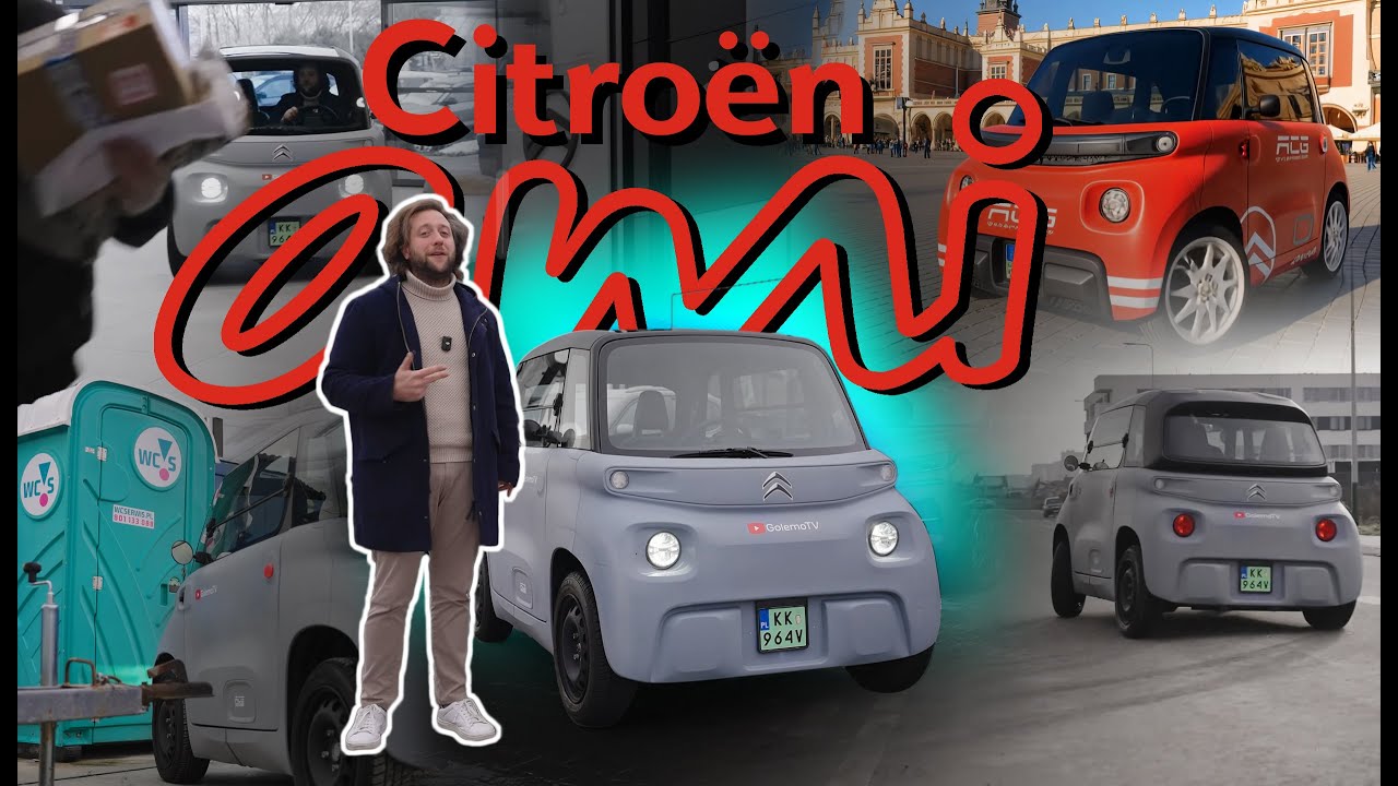 Citroën Ami zimą: TOI TOI czy hit na kuriera? (Świąteczny test specjalny) I GOLEMO