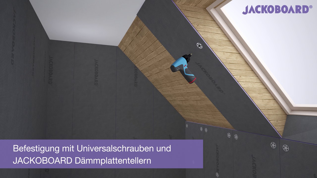 JACKOBOARD Plano - Die Bauplatte für Wandanwendungen auf unterschiedlichen Untergründen