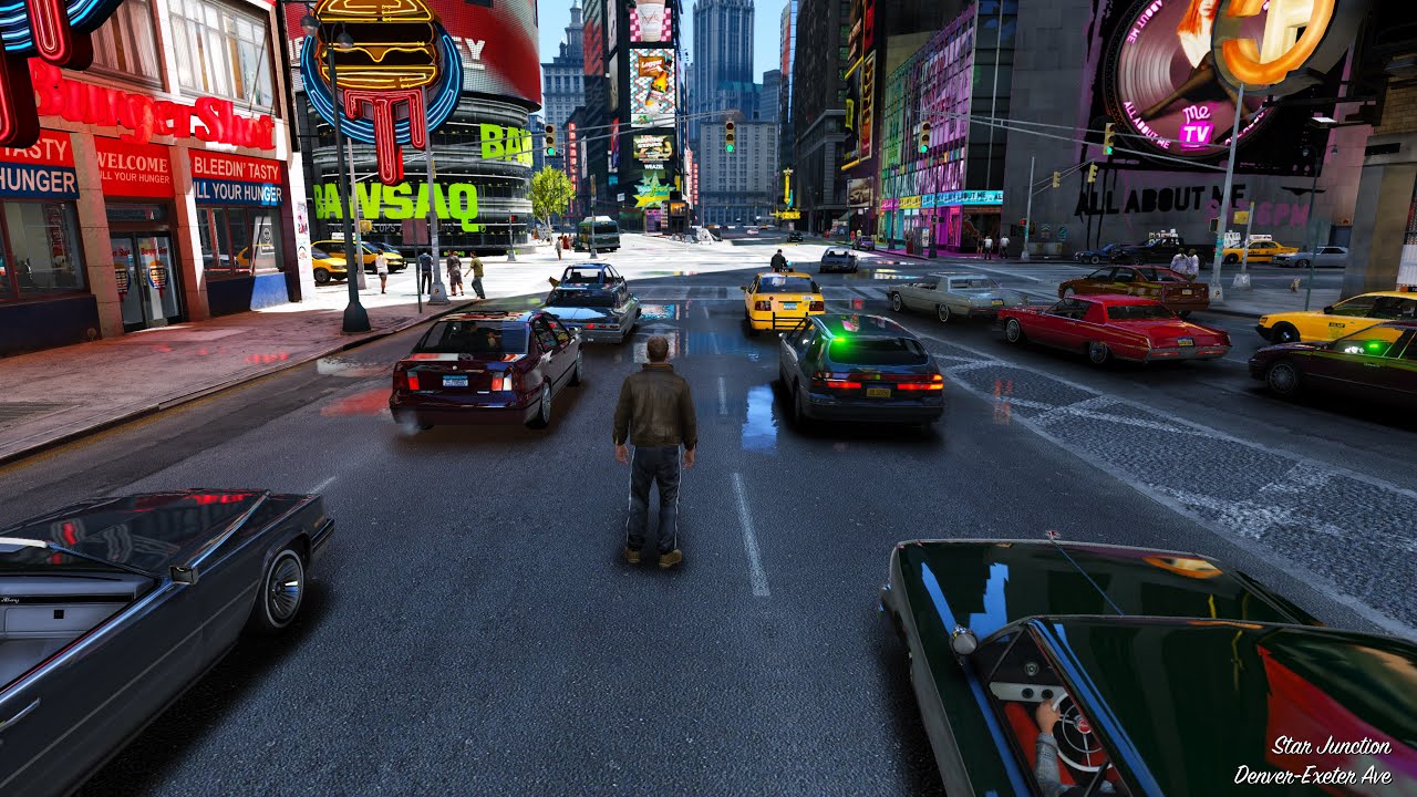 GTA 4 Remake Liberty City Preservation Project mod for GTA V - RTX 4090