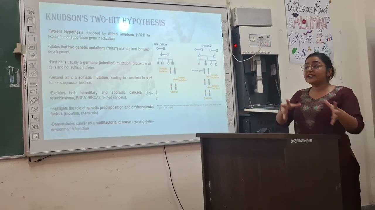 Explaining Tumor Suppressor Genes | MSc Biotechnology Presentation Day👩‍🔬😌