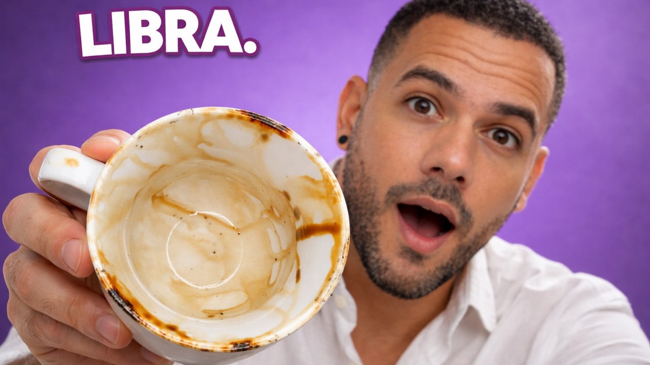 ♎LIBRA 😲 ALGO SE ACERCA... lectura del cafe - lectura de la taza