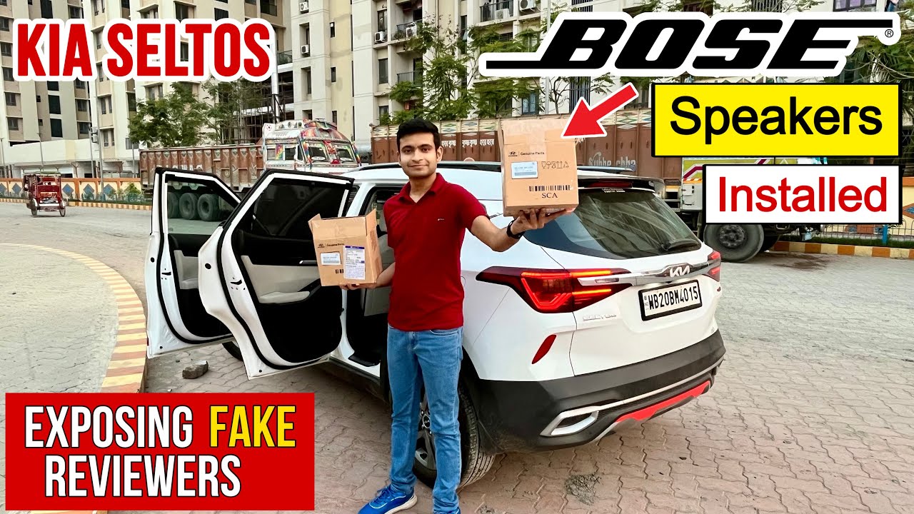 All BOSE Speakers Installed In Our Kia Seltos - EXPOSING Karol Bagh & Fake YouTubers ❗️
