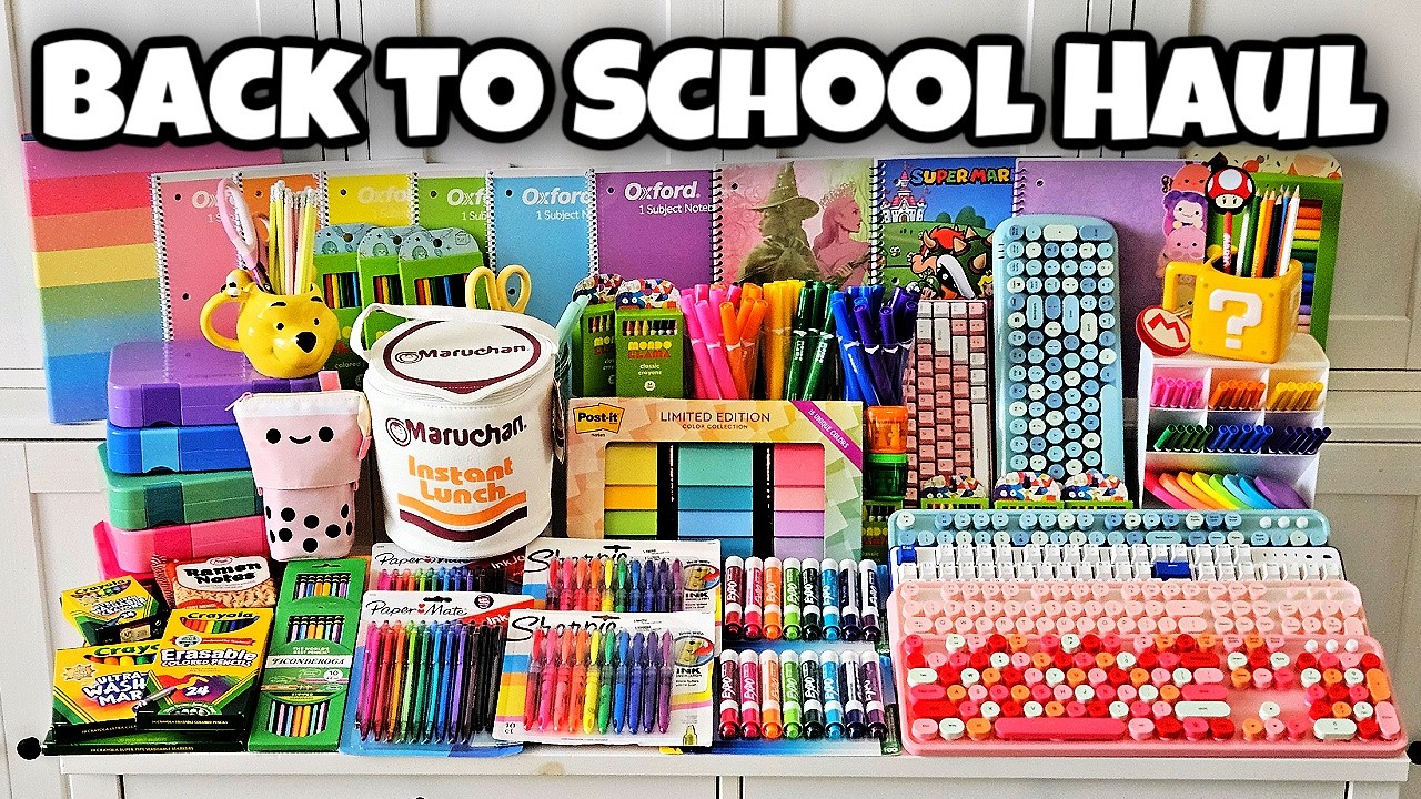 Back to School 2025 🍎 New Desk Setups, Supplies & Fun Surprises